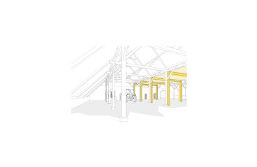 Middenconstructie tweekapper vervangen, van hout naar staal interieur