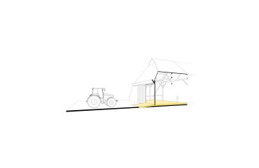 Schuurvloer verhogen en hoogteverschil uitpandig oplossen
