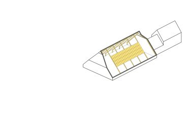 Enkele schuur, kap behouden en nieuwe constructie toevoegen