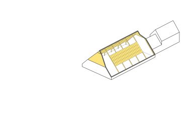 Enkele schuur, nieuwe constructie en nieuw dak in oude vorm