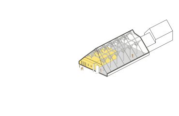 Wonen in deel van de schuur