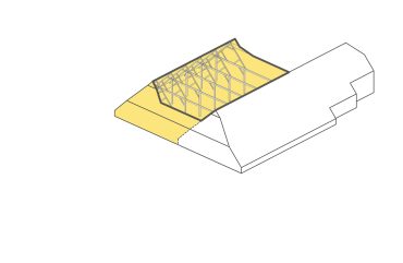 Uitbreiden in lijn met bestaande houten gebinten