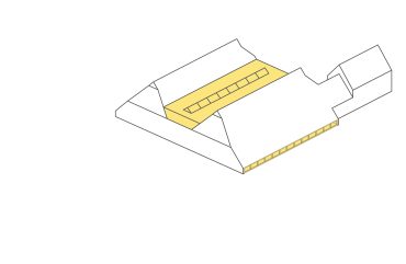 Multikapper, glas in plat dak + lage gevel zijden glas