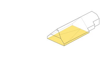 Schuine betonvloer over gehele diepte aanbrengen